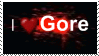Stamp: I love gore